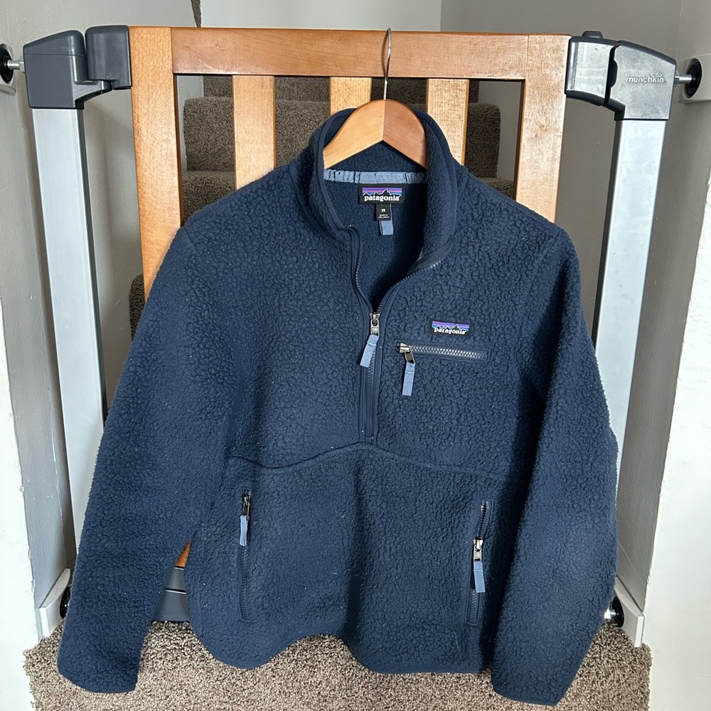 Patagonia Retro Pile Fleece Marsupial - New Navy XS